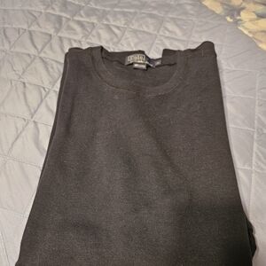 Ralph Lauren Men's Classic Black Crewneck T-shirt